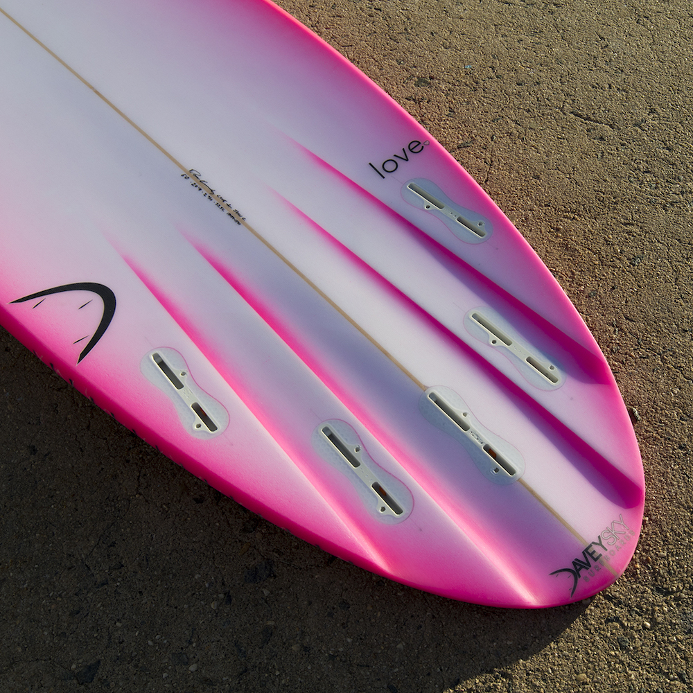 Love Performance Hybrid Shortboard DaveySKY Surfboards