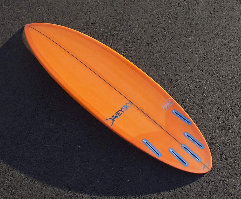 Pipe Dream High Performance Barrel Board / StepUp DaveySKY Surfboards