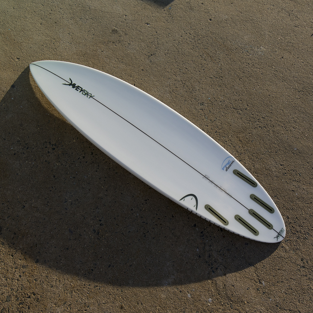 Pipe Dream High Performance Barrel Board / StepUp DaveySKY Surfboards